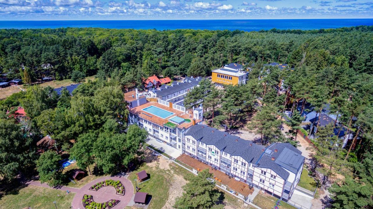 Maly Dabek I Dom Z Dostepem Do Basenu Wewnetrznego, Zewnetrznego, Brodzikow Dla Dzieci, Sali Zabaw Oraz Animacji Poddąbie Exterior foto