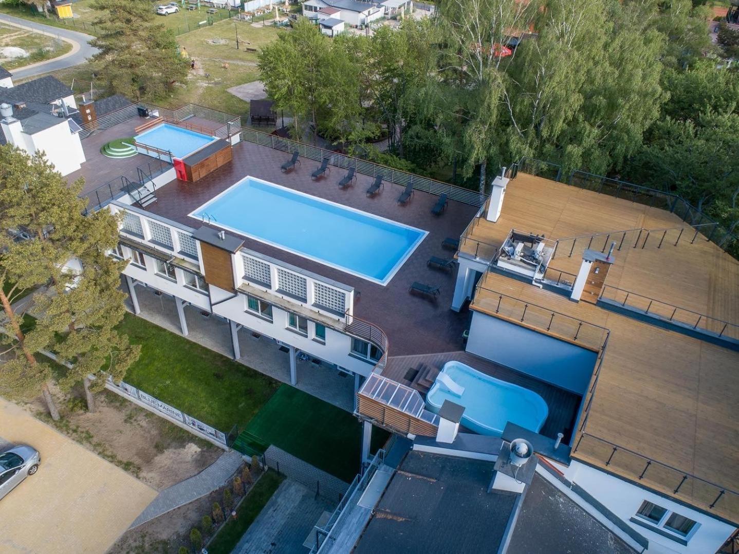 Maly Dabek I Dom Z Dostepem Do Basenu Wewnetrznego, Zewnetrznego, Brodzikow Dla Dzieci, Sali Zabaw Oraz Animacji Poddąbie Exterior foto